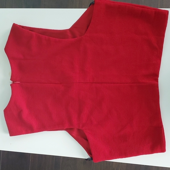 Red Crop Top - Picture 2 of 2